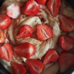 ciasto drożdżowe z truskawkami