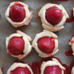 ciasteczka z truskawkami