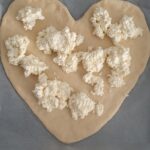 ciasto drożdżówe serce