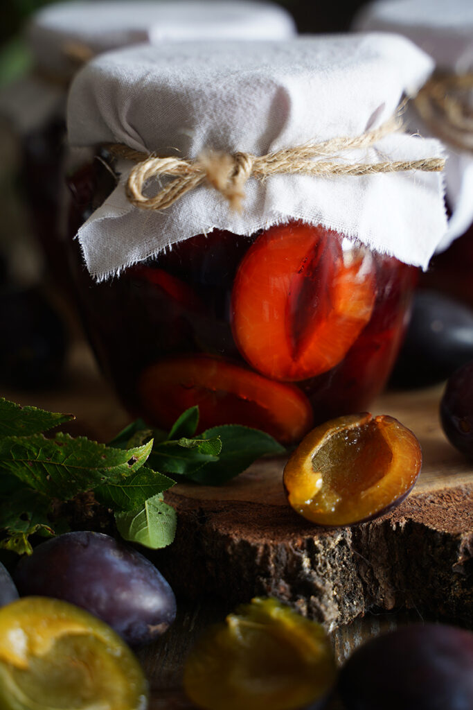 łatwe śliwki w occie 