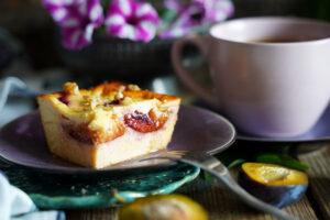 skyrnik ze śliwkami