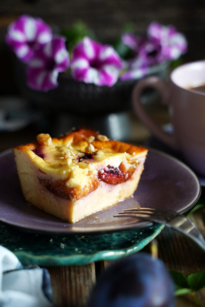 skyrnik ze śliwkami