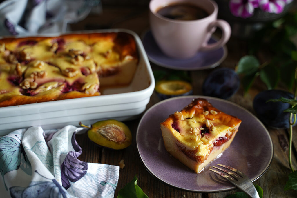 skyrnik ze śliwkami