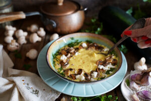 bardzo dobra zupa krem z cukinii