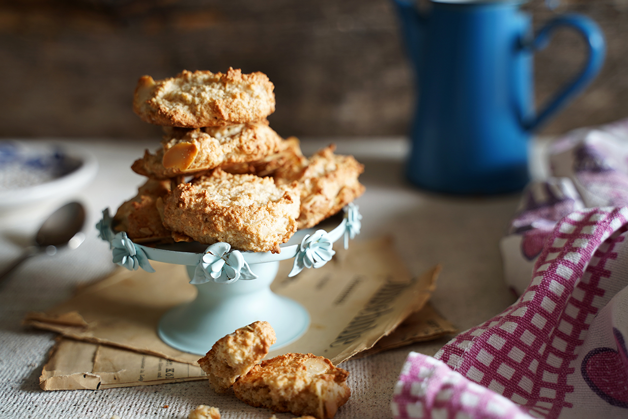 łatwe ciasteczka migdałowe