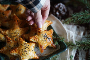 paszteciki z kapustą i grzybami