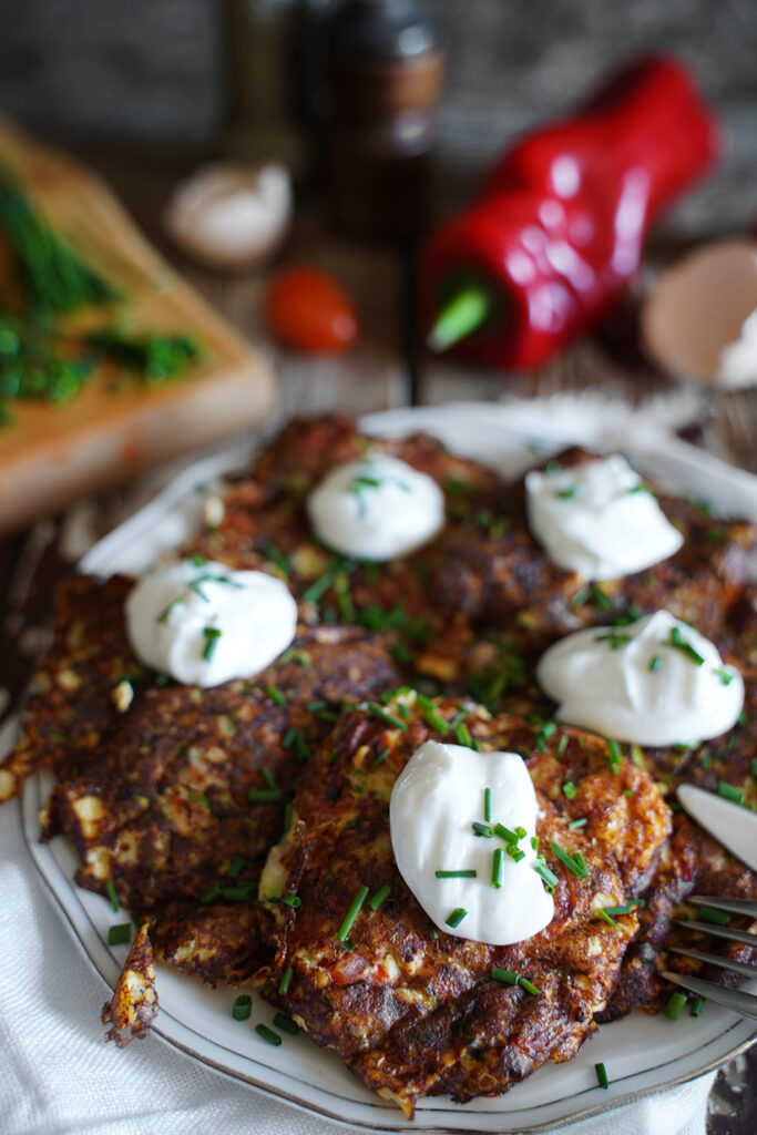 placki wysokobiałkowe