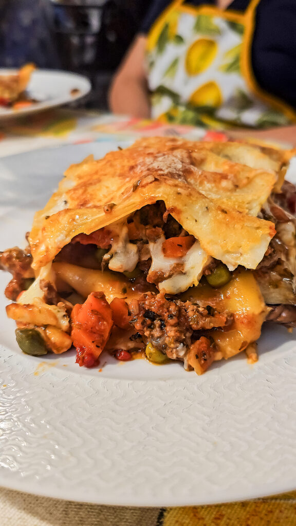 lazagne z bakłażanem